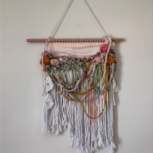 Handcrafted Multicolor Woven Wall Hanging